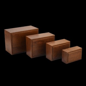 Wholesale value basic MDF cremation urns in 4 sizes adult medium <b>keepsake</b> memorial <b>ashes</b> container - Product Image 1