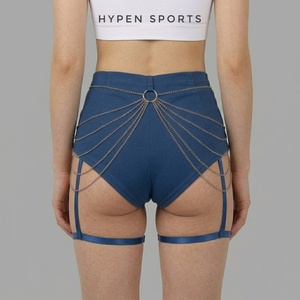 กางเกงขาสั้นทรงบูตี้แบบเชนลิงค์สุดฮิตจาก Hypen Sports สำหรับผู้หญิง ทรงสกินนี่ เซ็กซี่ - Product Image 4