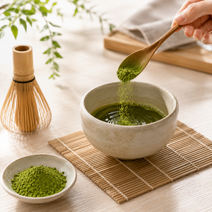 Té Matcha en Polvo KEI FU Genmaicha 100g, Certificado HALAL/HACCP, Vida Útil de 24 Meses, para Té de Burbujas y Repostería - Product Image 3
