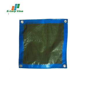 ผ้าใบกันน้ำ90กรัม/M2 PVC/PE สีเขียวมะกอก/น้ำเงินผู้ผลิตจากเวียดนามสำหรับงานเชื่อมตลาดอิตาลี - Product Image 3