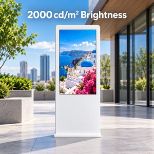 Pantalla Comercial para Exteriores de 55 Pulgadas, Pantalla de Menú de 2000 Nits, IP65, Señalización Digital Independiente, Pantalla Publicitaria - Product Image 4