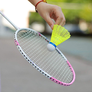 Volante de Bádminton Profesional de Alta Calidad 2026, de Nailon Verde con Corcho Natural para Torneos - Product Image 4