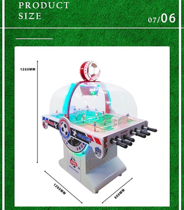 Fantastic Soccer Foosball Arcade <b>Machine</b> 2 Player Coin Operated Football Table Game 200W Indoor <b>Amusement</b> Equipment - Product Image 2