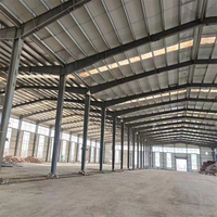 Structure en métal préfabriquée pour entrepôt, atelier, hangar, bâtiment en structure acier