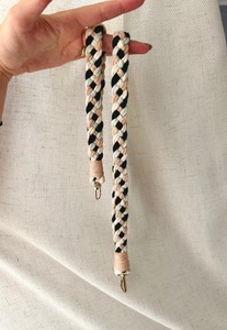 Big Macrame Rope Style Decorative Objects <b>Key</b> Chain Perfect For Mobile Phone Charm Or Mobile <b>Bag</b> Attachment And Large <b>key</b> holder - Product Image 6