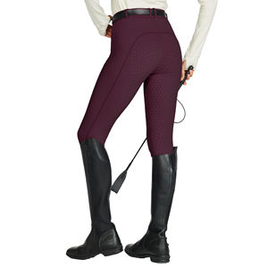 Pantalones de Equitación Clásicos Estilo Jodhpur y Breeches para Competición, Color Borgoña, con Diseño Elegante y Costuras Resistentes - Product Image 2
