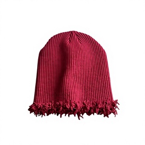 Low MOQ Custom Cuffed <b>Beanie</b> <b>Wool</b> <b>Beanie</b> With Custom <b>Beanie</b> Factory Supplier For US Streetwear Brands - Product Image 3