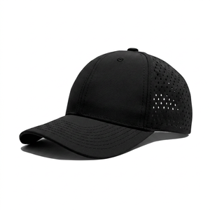 Blue 6-Panel Baseball Cap Mesh Breathable Fitted Unisex Outdoor Sports <b>Hat</b> Solid Color Adult Casual Spring <b>Summer</b> - Product Image 2