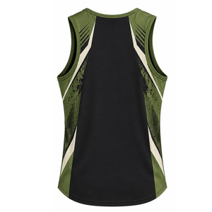 <b>mens</b> stringer <b>singlet</b> gym tank top sleeveless bodybuilding sportswear activewear manufacturer performance exercise training wear - Product Image 2