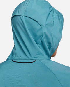 Chaqueta de Invierno para Hombre, Diseño en Forma de V, Tejido Grueso y Cálido, con Capucha, Bolsillos con Cremallera, Cortavientos - Product Image 5