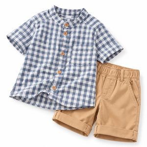 Conjuntos de Camiseta y Pantalones Cortos para Niños, Ropa de Verano para Bebés y Niños Pequeños, Conjunto de Dos Piezas con Diseño Personalizado - Product Image 4