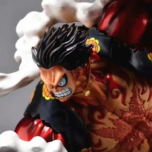 ฟิกเกอร์อนิเมะลูฟี่ ขนาด 7 นิ้ว ของสะสมโมเดลตัวละครพีวีซี (สีแดง) - Product Image 3