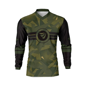 Maillot de motocross professionnel personnalisé, dernier design, coupe-vent, imperméable, imprimé par sublimation, caractéristiques VTT - Product Image 1