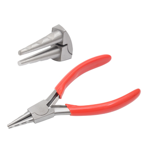 คีมเปิดโบว์ทั้งหมด L 140mm W/SPRING & PVC ด้ามเครื่องประดับทำหัตถกรรมย้อนกลับแบบทำมือ - Product Image 1