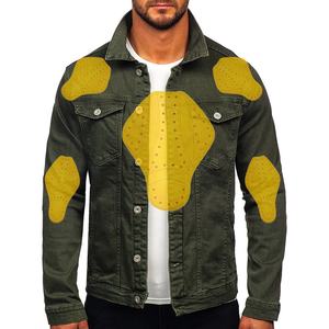 Nouveauté 2025 100% veste de moto en jean pour hommes bonne qualité en coton conception personnalisée à la mode veste en jean en coton pour les cyclistes - Product Image 4