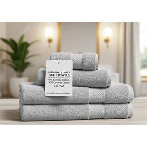 Toallas de Baño de Bambú de Fabricante para Colecciones de Ropa de Baño Premium con Dimensiones, Colores y Marca Privada Personalizados - Product Image 4