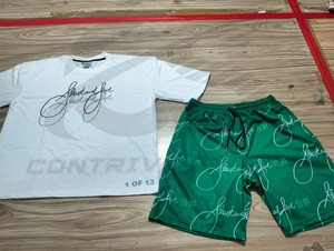 Conjunto de Ropa de Verano para Hombre, Camiseta y Pantalones Cortos Holgados de Manga Corta, Dos Piezas, Nuevo 2026 - Product Image 2