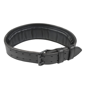 Heavy Duty Genuine Leather Weight Training Belt for Gym Fitness Exercise <b>Back</b> <b>Support</b> Powerlifting - Product Image 4
