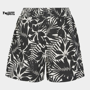 TWILLSPORTS 2026 New Style Women's Summer Sport Biker Shorts Casual Skorts Elastic Waist Breathable Spandex/Cotton <b>Drawstring</b> - Product Image 2