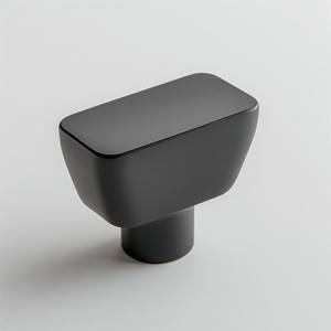 Poignée de porte en laiton massif, forme ronde polie, design durable pour usage intérieur - Product Image 5