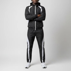 Conjunto Deportivo Cortavientos de Verano para Hombre, Corte Regular, Estilo Urbano, Ecológico, Transpirable, Pantalones Cortos con Cintura Elástica y Cordón Ajustable - Product Image 6