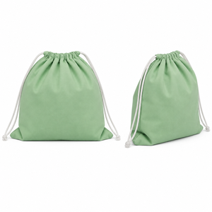Pochette cadeau en coton 140 GSM avec cordon de serrage pour cadeaux de détail, événements promotionnels, personnalisation de marque, vente en gros, fabricant OEM ODM, réutilisable - Product Image 6