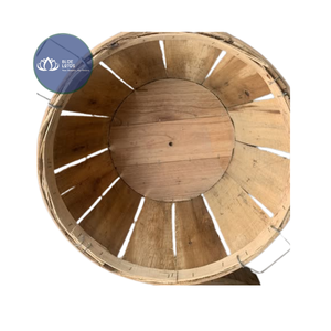 Cesta de Madera Ecológica para Cangrejos, Cesta Rústica para Almacenamiento de Mariscos, MÁS VENDIDO - Product Image 1