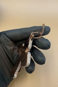 Pendentif croix en diamant Moissanite VVS, pendentif en argent 925, pendentif Hip Hop, pendentif religieux, bijoux chrétiens pour cadeaux - Product Image 3