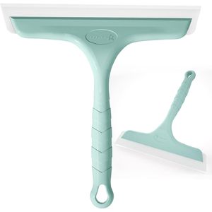 Tergivetro per doccia e finestre, strumento di pulizia in silicone per porte in vetro e bagni domestici - Product Image 1