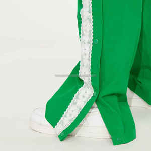 กางเกงขายาวผู้หญิงทรงหลวมแบบมีกระดุม กันลม พิมพ์ลาย กันน้ำ ทำจากไนลอน สำหรับฤดูหนาว  รับสั่งทำทุกสี - Product Image 2