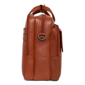 Sacs à ordinateur portables en cuir sur mesure, élégants, de différentes couleurs, résistants au vent et multifonctionnels pour la saison hivernale en extérieur. - Product Image 3