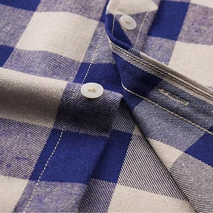 Camisa de Franela para Hombre de Alta Calidad, Camisas Casuales de Algodón y Lana, Transpirables, Personalizables, para Adultos, Cómodas, Ecológicas, Gran Venta - Product Image 5