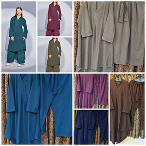 Cordons de style pakistanais Kurtis | Tissu importé fluide | Pour XL à 5XL | Alternative parfaite à Abhaya | Tenue tendance - Product Image 6