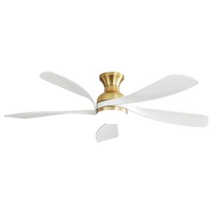 Ventilatore da Soffitto LED da 52 Pollici con Controllo Remoto Smart APP, Luce LED Dimmerabile a 3 Colori, Motore DC Silenzioso Reversibile - Product Image 2