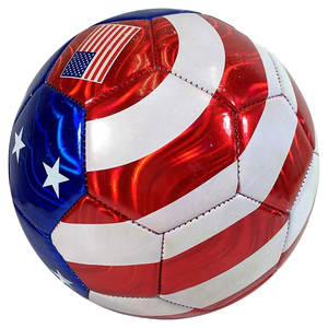 Balón de Fútbol de Cuero PVC de Alta Calidad, con Logotipo Personalizado Impreso, Cosido a Mano, Balón Promocional para Uso Deportivo - Product Image 2