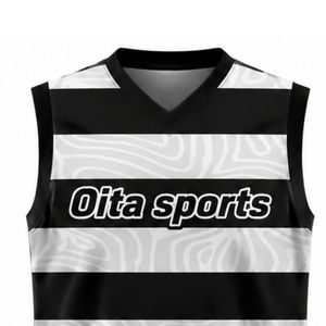 Black White Volleyball Sleeveless Shirt Athletic Team Sportswear Top Match Uniform Training Performance Clothing - Product Image 5