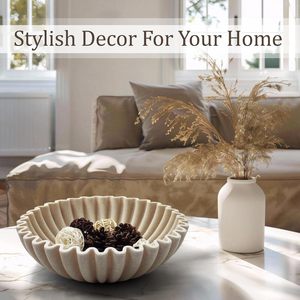 Bol décoratif pour cuisine, accessoires de cuisine pour la maison, bol de service pour la salle à manger, décoration de cuisine moderne, alternative au plateau à fruits - Product Image 2