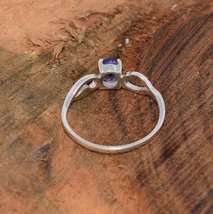 Natural Tanzanite Gemstone <b>Ring</b> 925 Sterling Silver Handmade Elegant <b>Ring</b> <b>Fine</b> Jewelry Gift for Women - Product Image 2