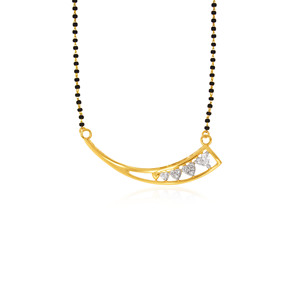 Elegant 18K <b>Rose</b> Gold Plated Necklace <b>Black</b> Beaded Chain Floral Pendant Lab Grown Diamond IGI Certified Women's Classic Everyday - Product Image 1
