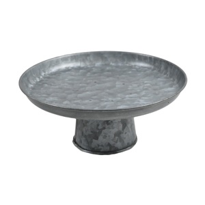 Soporte para Pastel de Boda con Acabado Galvanizado, Diseño Redondeado de Metal, Base para Pastel - Product Image 2