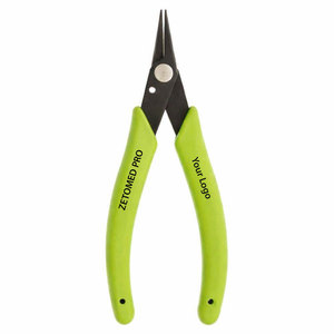 Pince à épiler ZETOMED Pro, pointe fine, acier inoxydable de haute qualité, légère, travail fluide, outil de fabrication de bijoux - Product Image 1