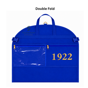 กระเป๋าใส่เสื้อผ้ากันน้ำสำหรับผู้หญิง Sigma Gamma Rho Sorority แบบพับได้ พร้อมที่แขวนในตู้เสื้อผ้า  กระเป๋าเดินทางสำหรับชุดสูทแบบเต็มตัว - Product Image 3