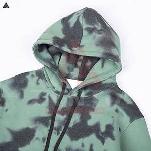 Sudadera con Capucha Tie Dye para Hombre, Estilo Nuevo, Informal, Básica, de Algodón Mezclado, Diseño Personalizado, Tendencia Actual - Product Image 4