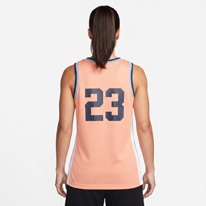 Camiseta de Baloncesto de Malla Sublimada para Mujer, Diseño Personalizado, Camiseta de Baloncesto de Malla para Mujer, Camisetas de Baloncesto de Entrenamiento para Mujer - Product Image 2