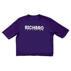 เสื้อยืดบ็อกซี่ตัวสั้นสำหรับผู้ชายเสื้อครอปไหล่ผ้าคอตตอน100% 260 GSM น้ำหนักมากไซส์ใหญ่พิเศษออกแบบโลโก้ได้ตามต้องการ - Product Image 6