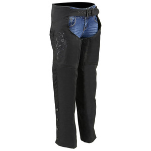 Samroz Sports - Pantalones de Motocicleta Personalizables de Cuero Premium sin Costuras para Mujeres Motociclistas, para Todas las Estaciones - Product Image 1