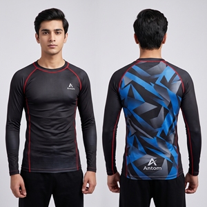 Vente en gros de Rash Guard MMA robuste à manches longues, sublimé, anti-frottement, pour l'entraînement aux arts martiaux, Fournisseur d'usine - Product Image 5