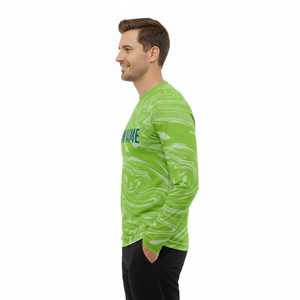 T-shirts personnalisés abordables à manches longues, vêtements personnalisés par sublimation, commandes en gros, vente en gros rapide et bon marché - Product Image 6