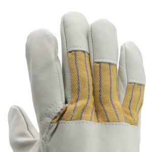 Guantes de Trabajo de Cuero, Guantes de Seguridad Duraderos para Logística de Almacenes y Obras de Construcción - Product Image 2