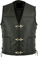 Attache à fermoir Tiger Touch Fireman, boucle de suspension pour épée médiévale ostrogothique en cuivre TT-5501